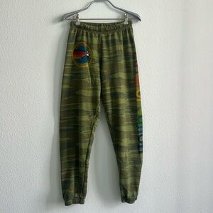 NWOT Aviator Nation Camo Sweatpants S